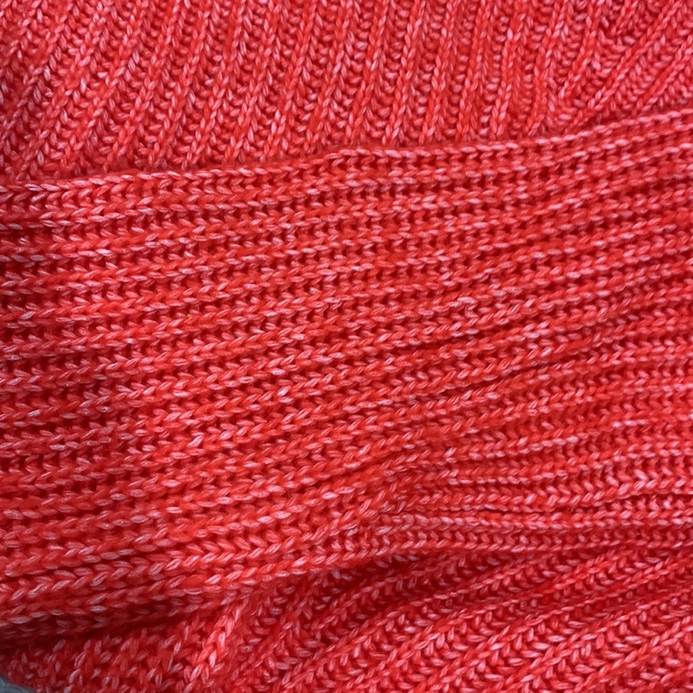 Kohls, brand new, neon pinkish sweater, size M or 6. - Picture 2 of 5